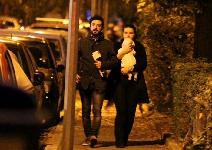 Bianca Lăpuşte a fost extrem de grijulie cu micuţa Maria