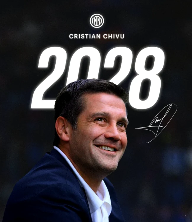 Cristi Chivu, la Inter Milano până în 2028 Foto/Instagram