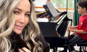 Octavia Geamănu își susține fiul de 9 ani la concursurile naționale și internaționale de pian