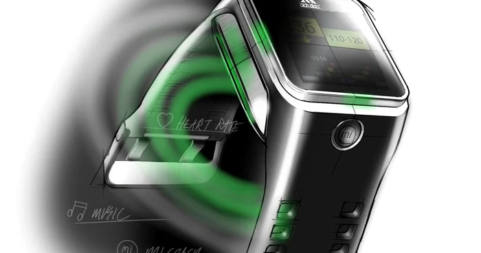 Adidas miCoach, un „antrenor“ la încheietură.