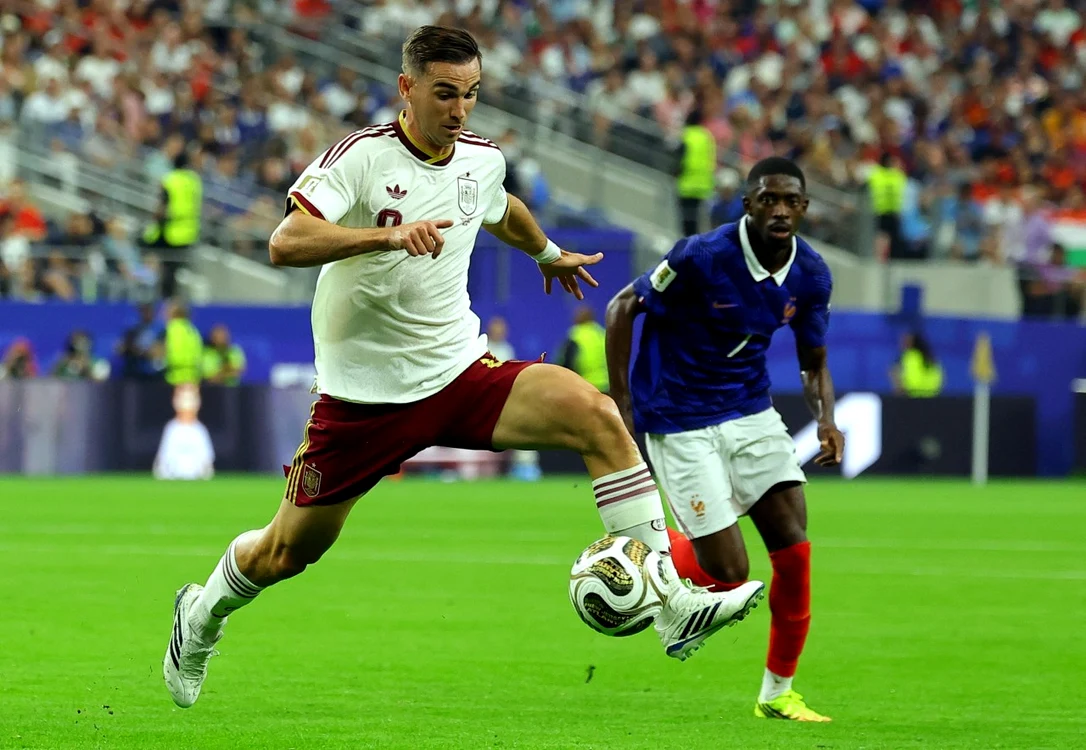 Ruiz a fost unul dintre fotbaliștii spanioli care au amenințat poarta Spaniei (Foto: EPAImages)