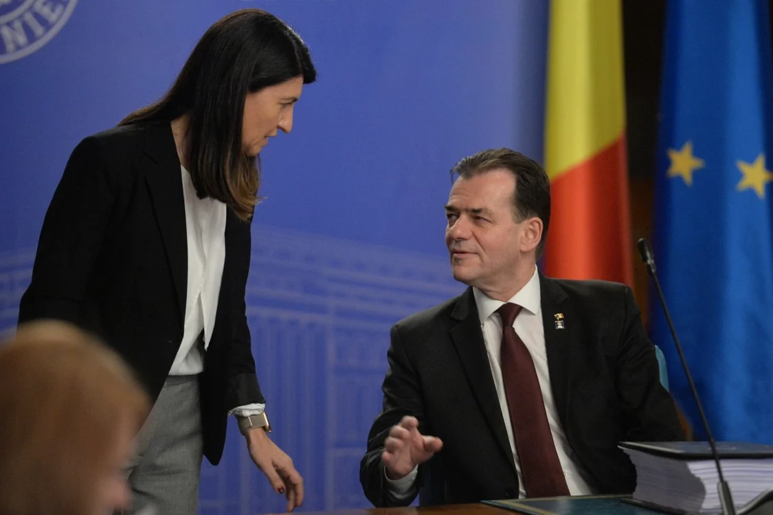 Ludovic Orban şi Violeta Alexandru FOTO Mediafax Alexandru Dobre