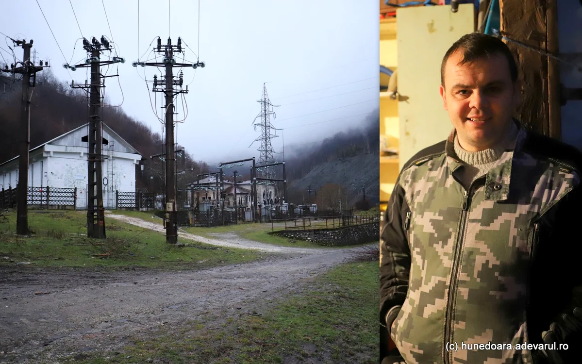 Gabriel locuiește în Băița Plai, cu familia, ân apropiere de mina de uraniu. Foto: Daniel Guță