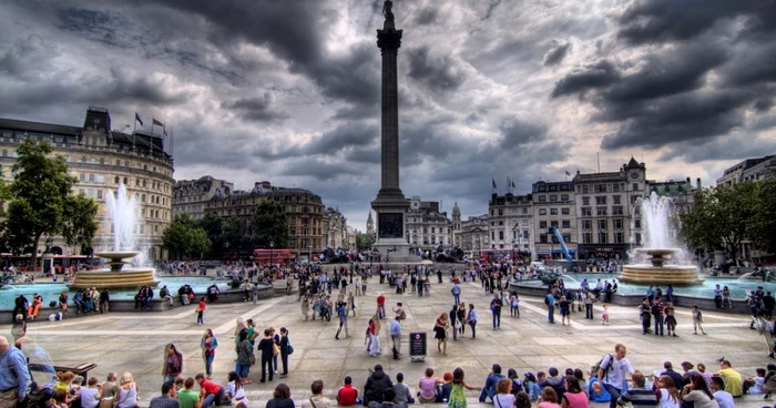 Piaţa
Trafalgar din
Londra FOTO Shutterstock