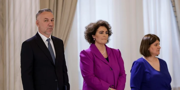 Depunere jurământ judecători CCR - Bogdan Licu - Iulia Scântei - Mihaela Ciochină - 11 iun 2022 / FOTO Inquam Photos / Octav Ganea