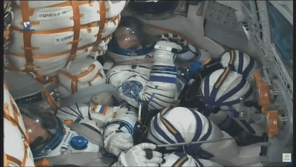 Un astronaut american şi doi cosmonauţi ruşi au ajuns la bordul Staţiei Spaţiale Internaţionale VIDEO