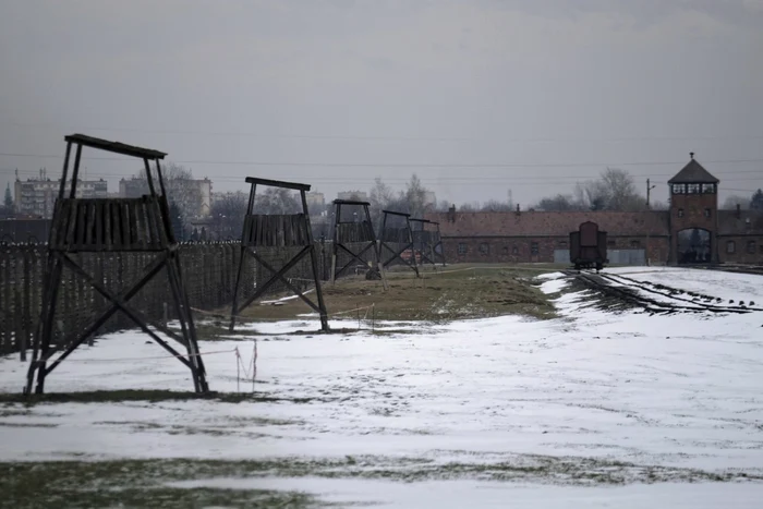 Fostul lagăr de la Auschwitz Foto EPA EFE