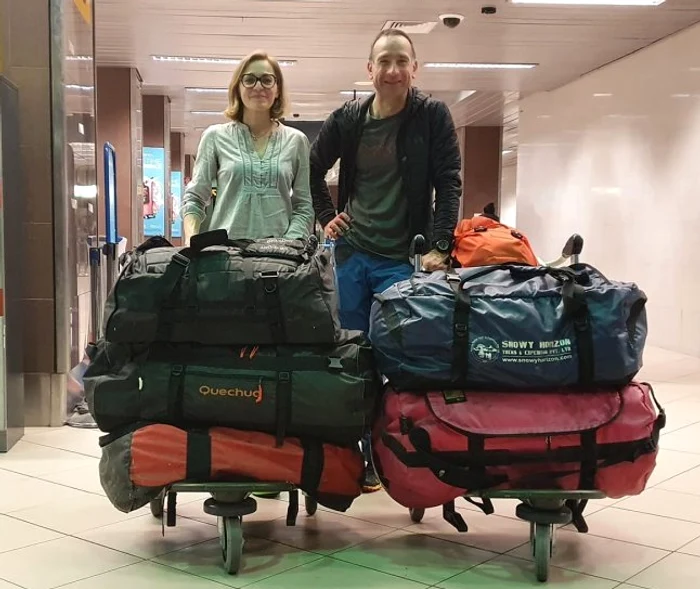 Alpiniștii au plecat în expediție FOTO: Facebook