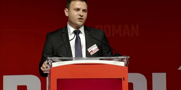 Daniel Suciu captură video congres PSD