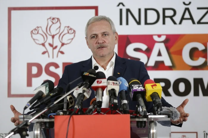 Rezultate alegeri parlamentare 2016. Liviu Dragnea, primele declaraţii după anunţarea exit-poll-urilor. FOTO Inquam Photos/Octav Gavea