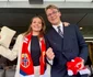 Prințesa Ingrid Alexandra și Prințul Sverre Magnus la meciul Brazilia Norvegia de la Campionatul Mondial de Fotbal din SUA. FOTO: Casa Regală norvegiană