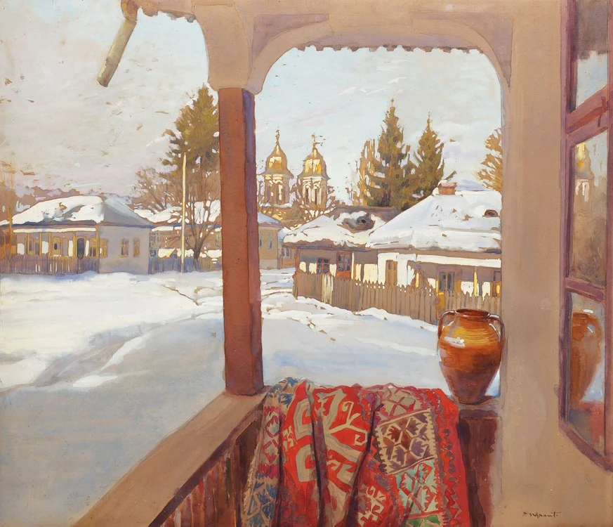 Nicolae Grant, Pridvor la Golești