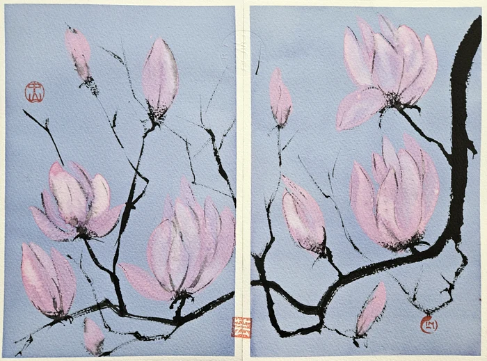 Acuarelă de Lucian Muntean