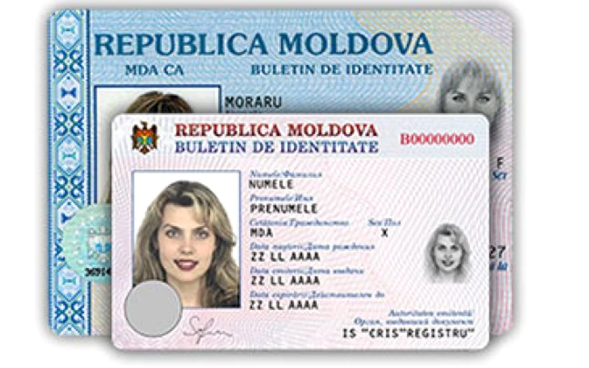 Model de buletin de identitate FOTO: CRIS Registru