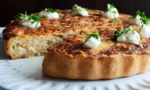 Quiche cu varza murata, mere si bacon jpeg