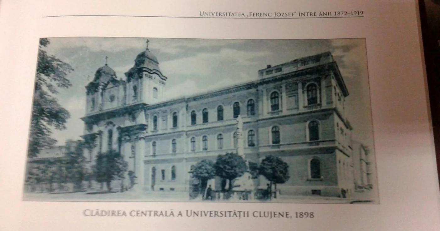 Una dintre laturile UBB în 1898 FOTO: cartea istoricului Ovidiu Ghitta