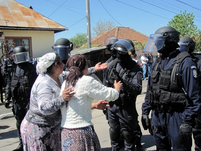 Romii au făcut un mare tărăboi