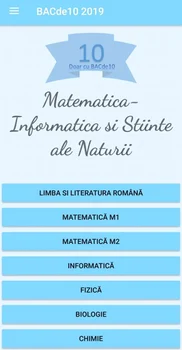 aplicatie bac