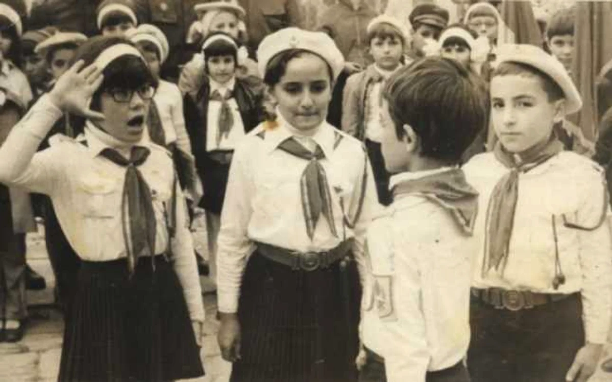 Intrarea în rândurile pionierilor se făcea în clasa a II-a