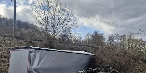 Accident pe DN6 FOTO Facebook