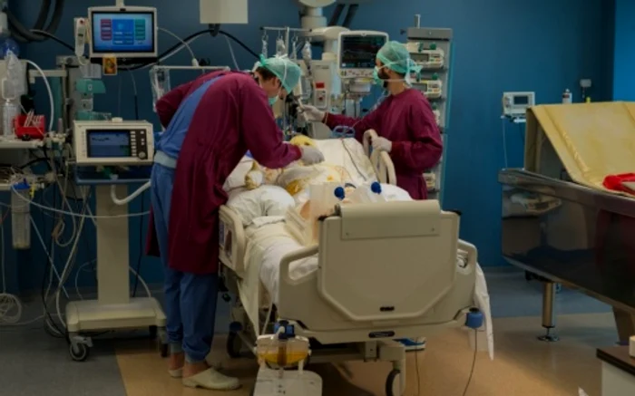 Unul dintre pacienţii români trataţi în BelgiaFoto Mil.be