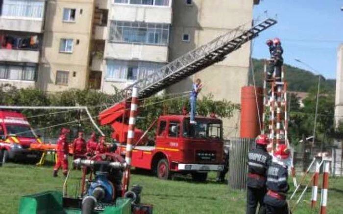 Râmnicu Vâlcea: Exerciţiu de amploare în oraş