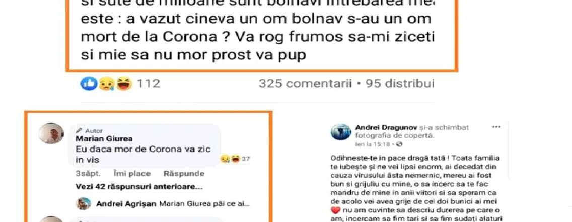 Mesajele postate pe Facebook de un vâlcean - şofer de TIR în Franţa - Marian Giurea de 47 de ani - răpus de coronavirus cu o lună înainte să moară Foto Facebook