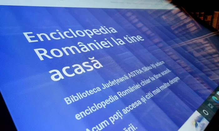 Enciclopedia Română, accesibilă în variantă digitală (foto: Biblioteca Județeană ASTRA Sibiu)