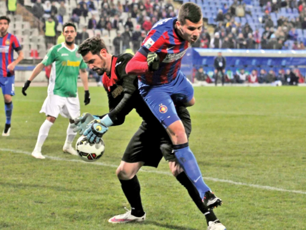 Ţucudean a marcat  primul gol oficial  de când e la Steaua