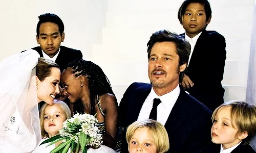 jolie   pitt wedding png