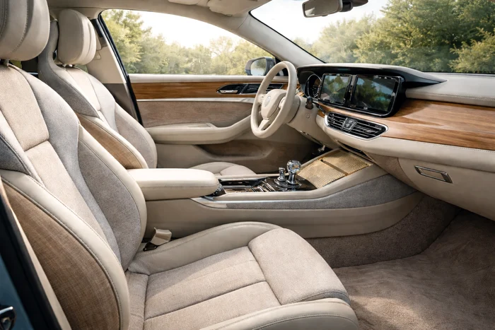 Materiale sustenabile în mașinile de lux cum redefineste industria premium conceptul de interior exclusivist png
