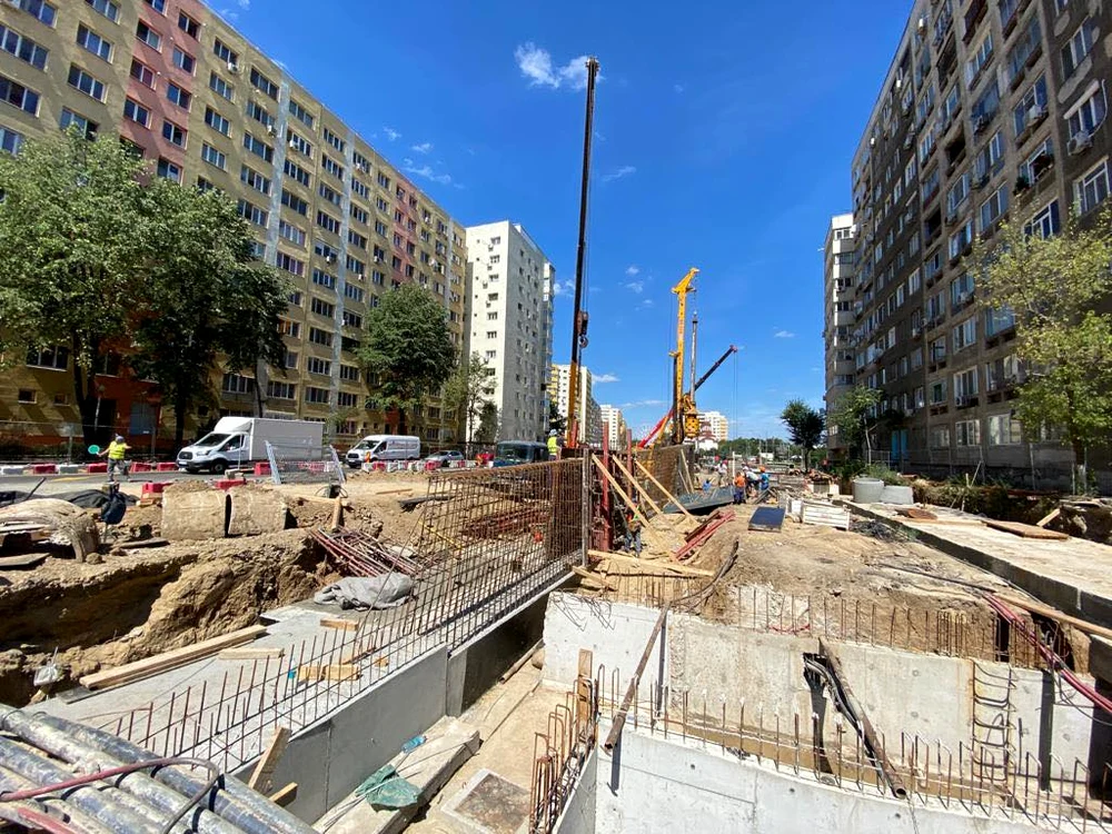 Lucrările la Pasajul Doamna Ghica se fac la foc automat