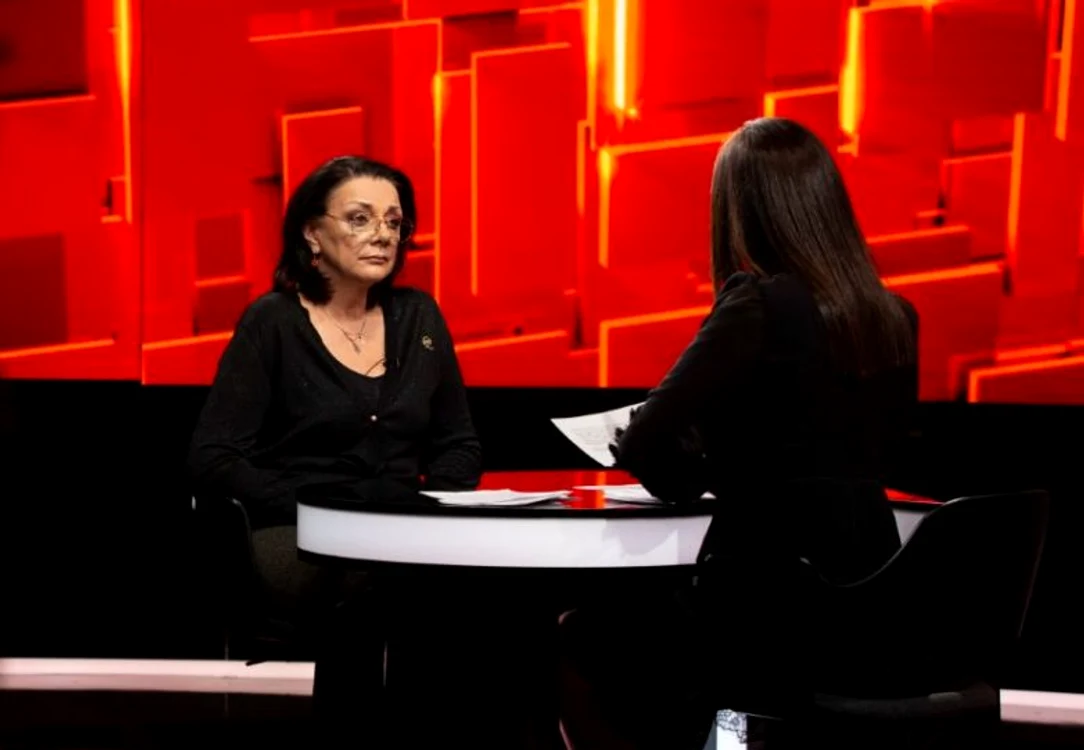Carmen Tănase, la emisiunea lui Denise Rifai foto: Kanal D