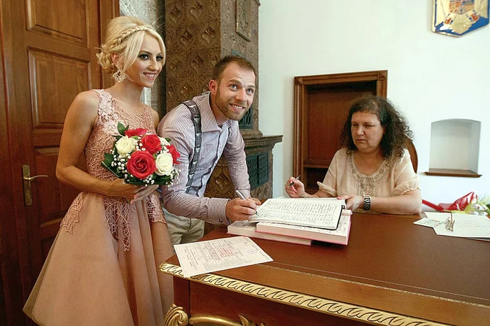 Simona si Bogdan la casatorie