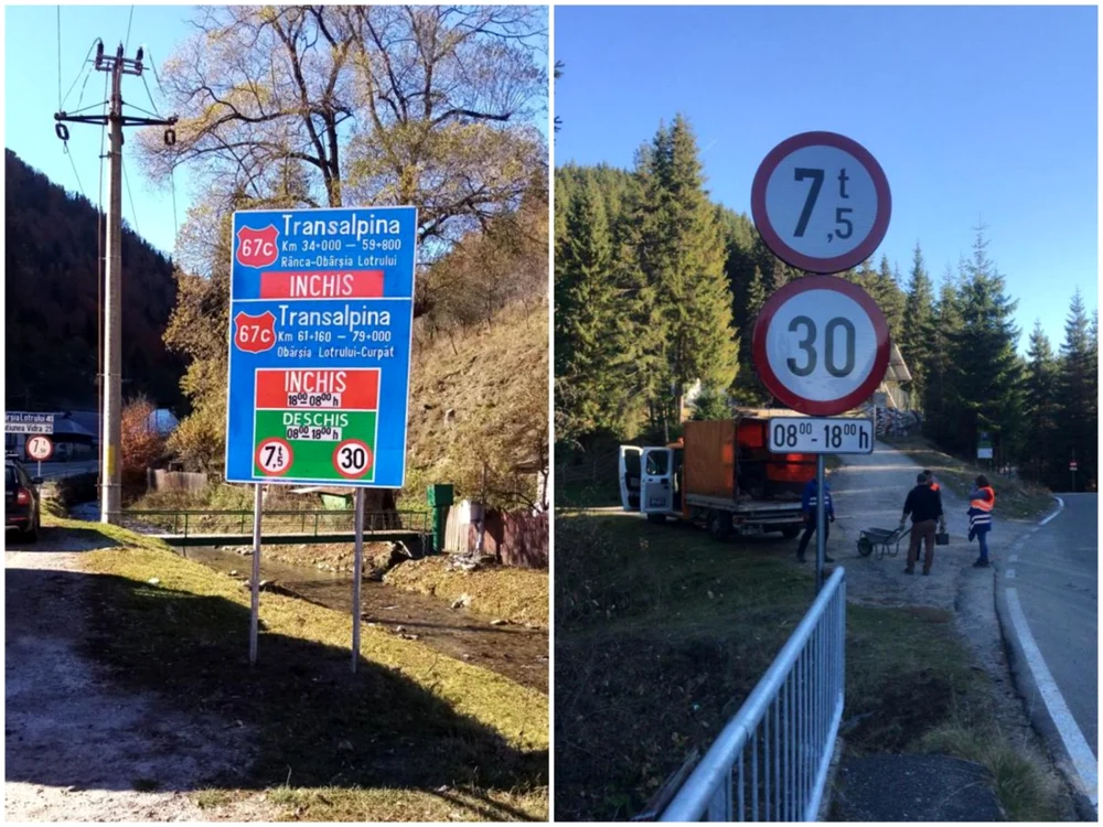 indicatoare transalpina