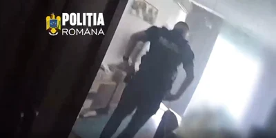 interventie politie incendiu captura video Poliţia Română jpg