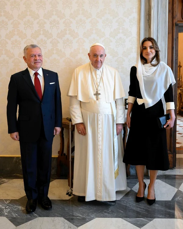 Regina Rania la Vatican, Profimedia (5) jpg
