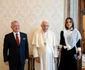 Regele Abdullah al Iordaniei, Regina Rania și Papa Francisc la Vatican