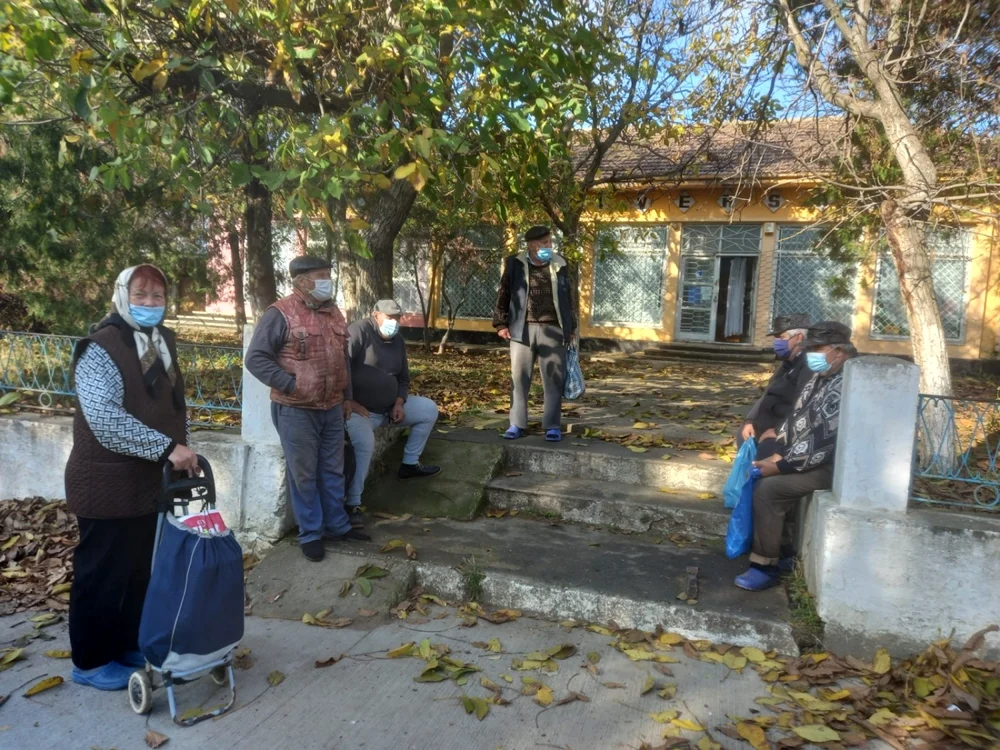 Locul unde se discută problema Guvernului în Horia FOTO Mariana Iancu