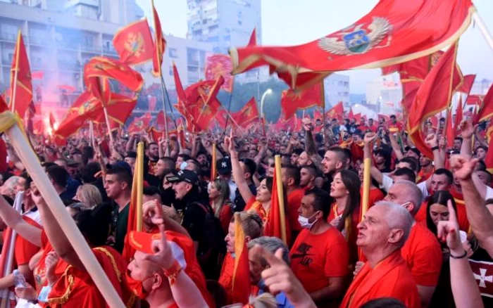 Proteste în Muntenegru faţă de câştigarea alegerilor de către opoziţie FOTO EPA-EFE