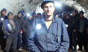 Minerul Daniel Sandu Miron lucrează de șapte ani la Mina Băița