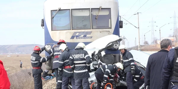 Accident de tren la Antibiotice