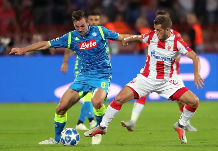 Steaua Roşie Belgrad - Napoli, 0-0, a fost una dintre suprizele serii în Liga Campionilor