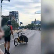 biciclist violent jpg