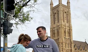 Simona Halep și iubitul ei, Toni Iuruc, la Adelaide jpeg