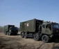 Instalarea spitalului militar ROL 2 în incinta spitalului Ana Aslan din Otopeni FOTO Inquam Photos / Octav Ganea