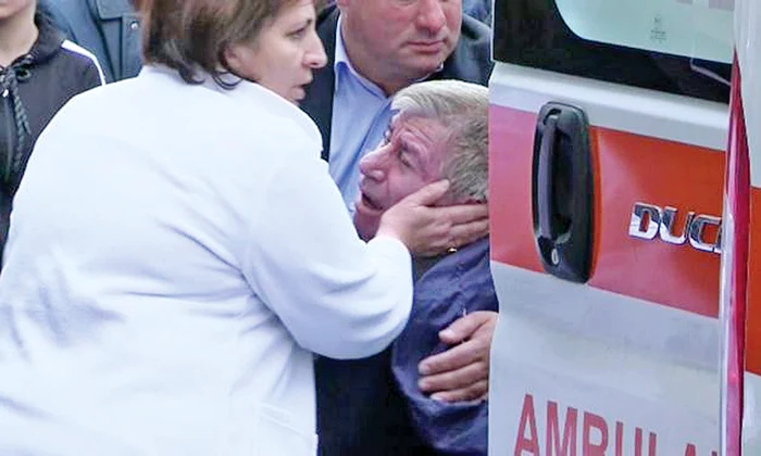 Ambulanţa a venit la Biserica Sf. Ilie din Craiova şi pentru Aurel Beldeanu