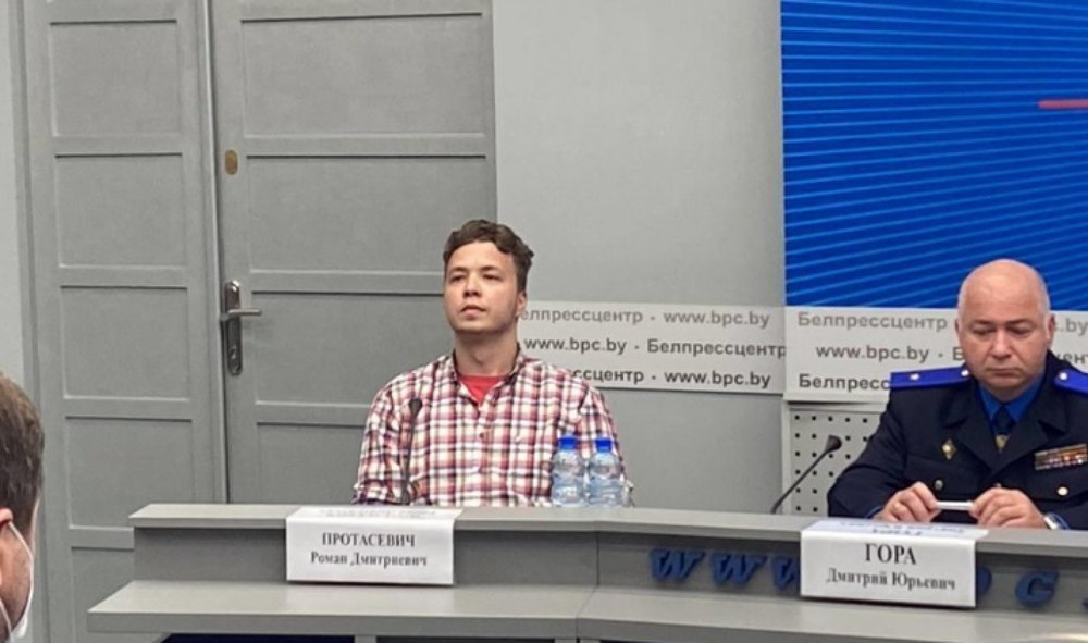 Disidentul belarus Roman Protasevici, condamnat la opt ani de închisoare