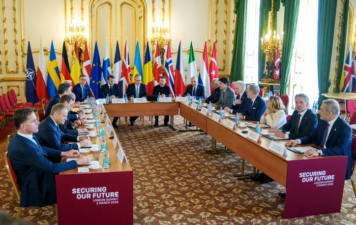 Liderii europeni, la summitul de la Londra FOTO: Administrația Prezidențială