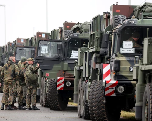 Sisteme Patriot in drum spre Polonia FOTO Profimedia jpg